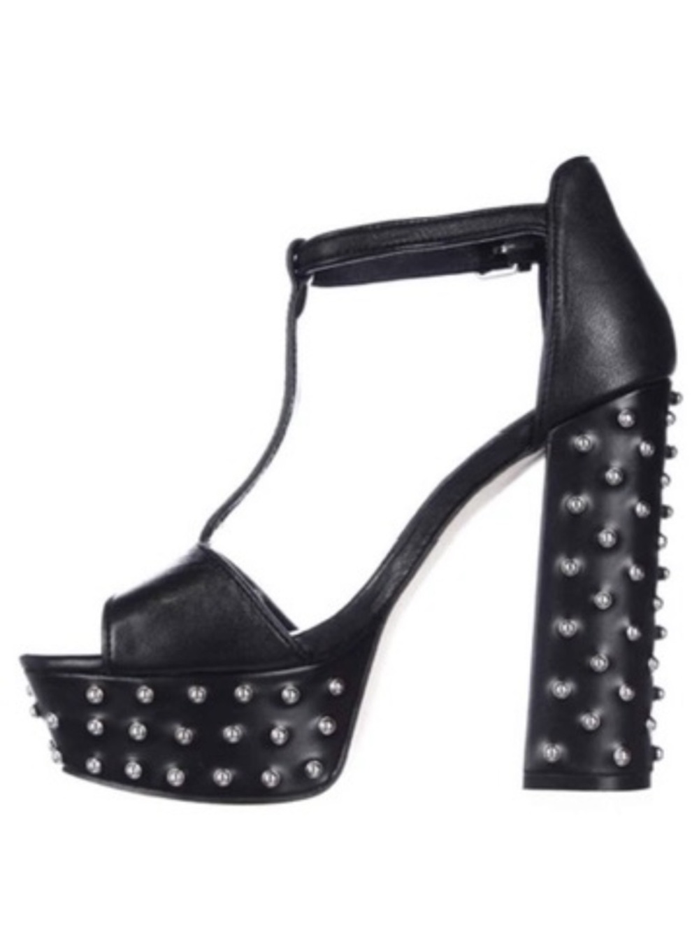 NWOB Rebecca Minkoff Rosa Leather Studded Platform Heels